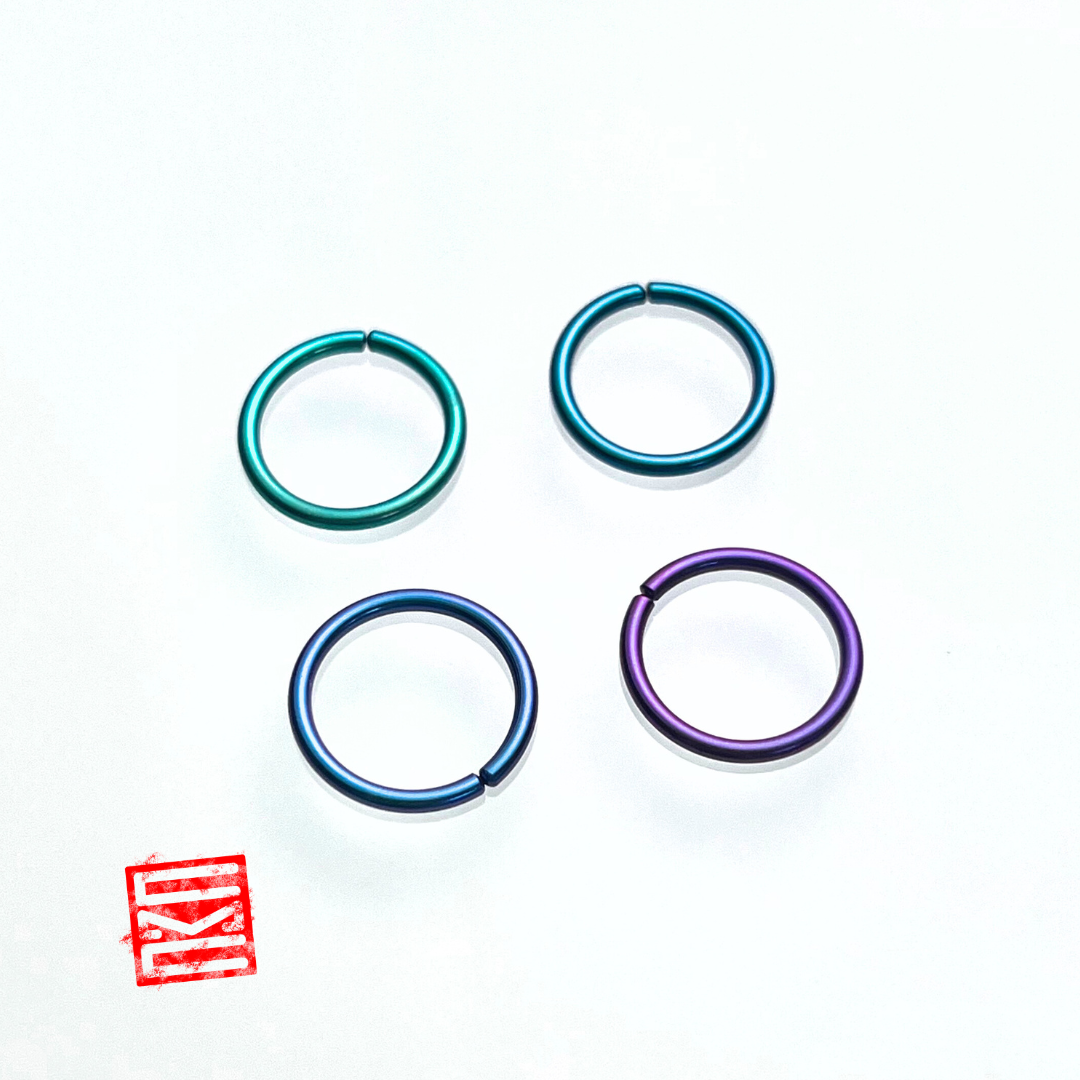 Single Colour Niobium Seam Ring