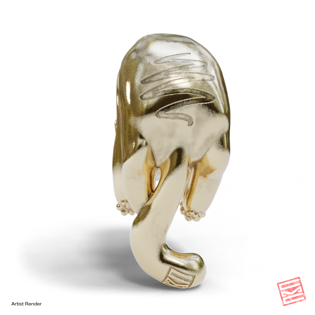 Cat Keyhole Weight