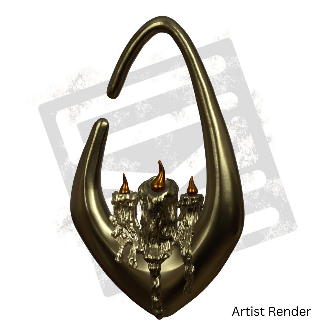 Candle Droplet Ear Hanger