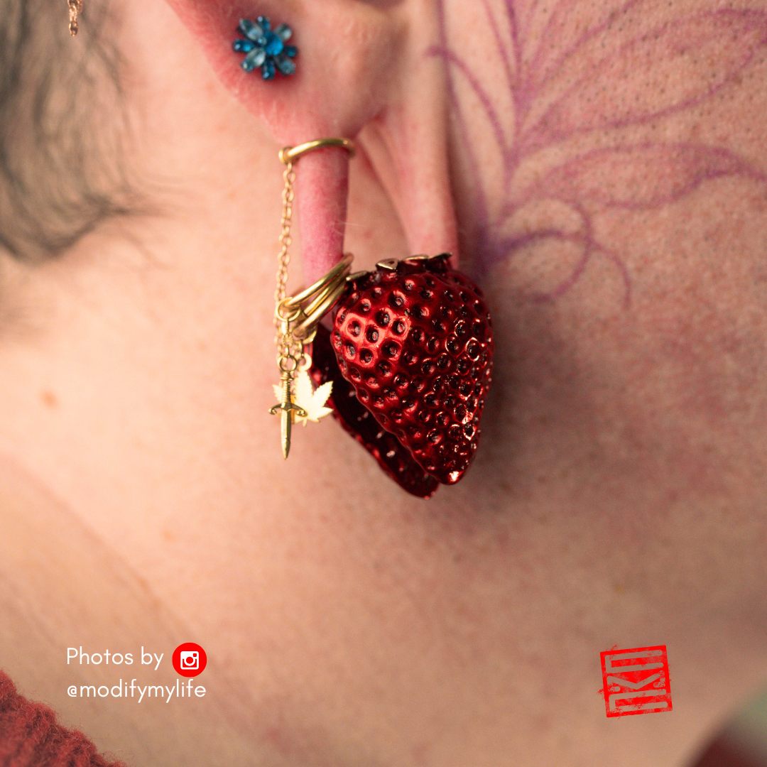 Strawberry Keyhole Weights