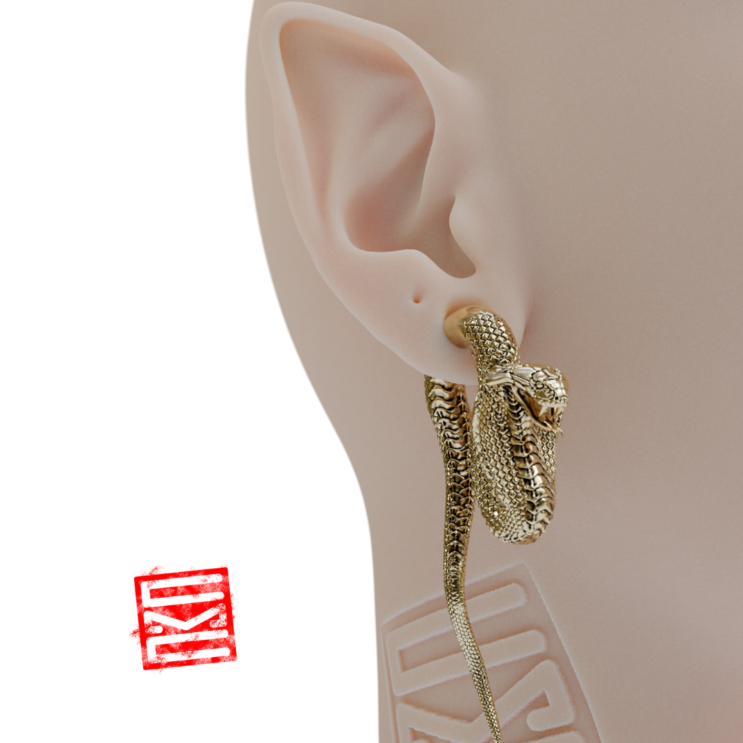 Cobra Ear Hangers Pair