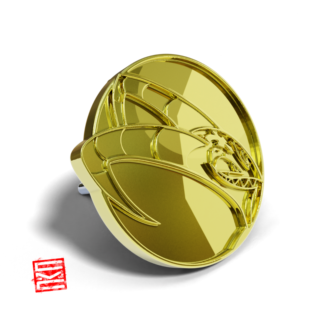 Blitz 14k Gold Threadless End