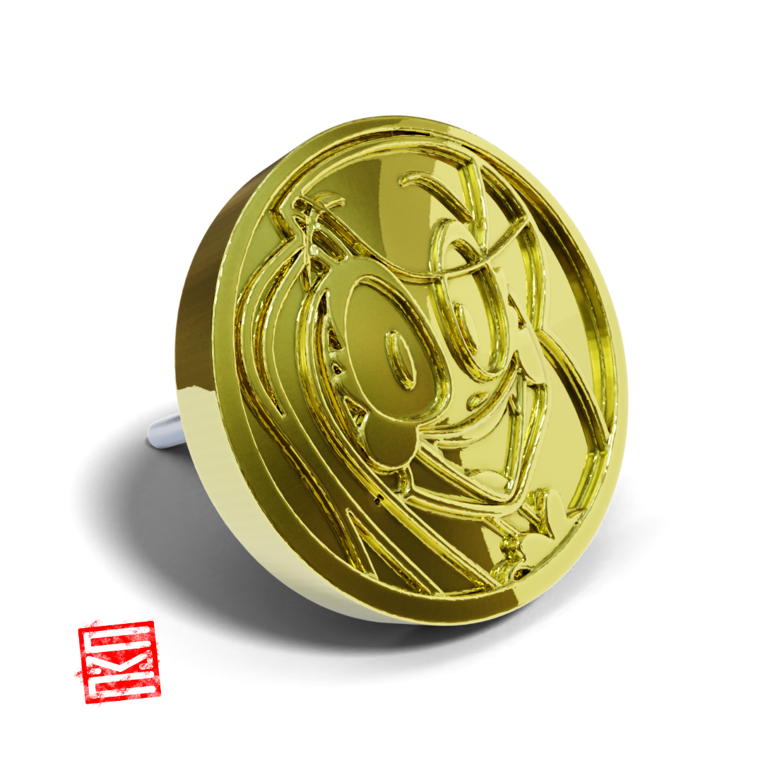 Charlie 14k Gold Threadless End