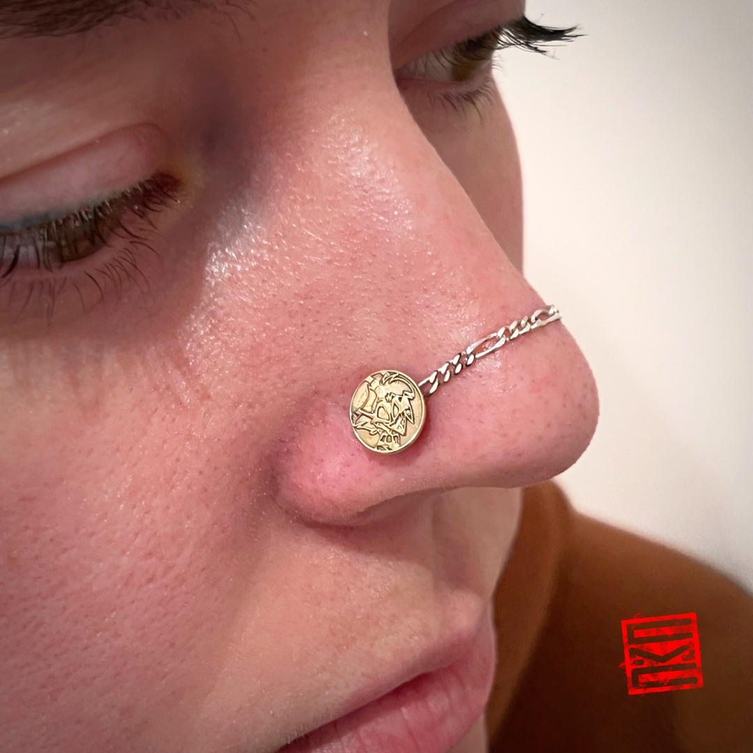 Millie 14k Gold Threadless End
