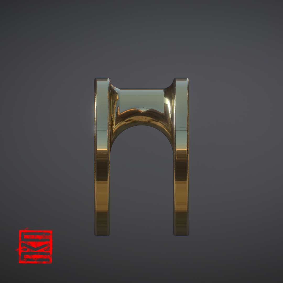 Circle Keyhole Weight