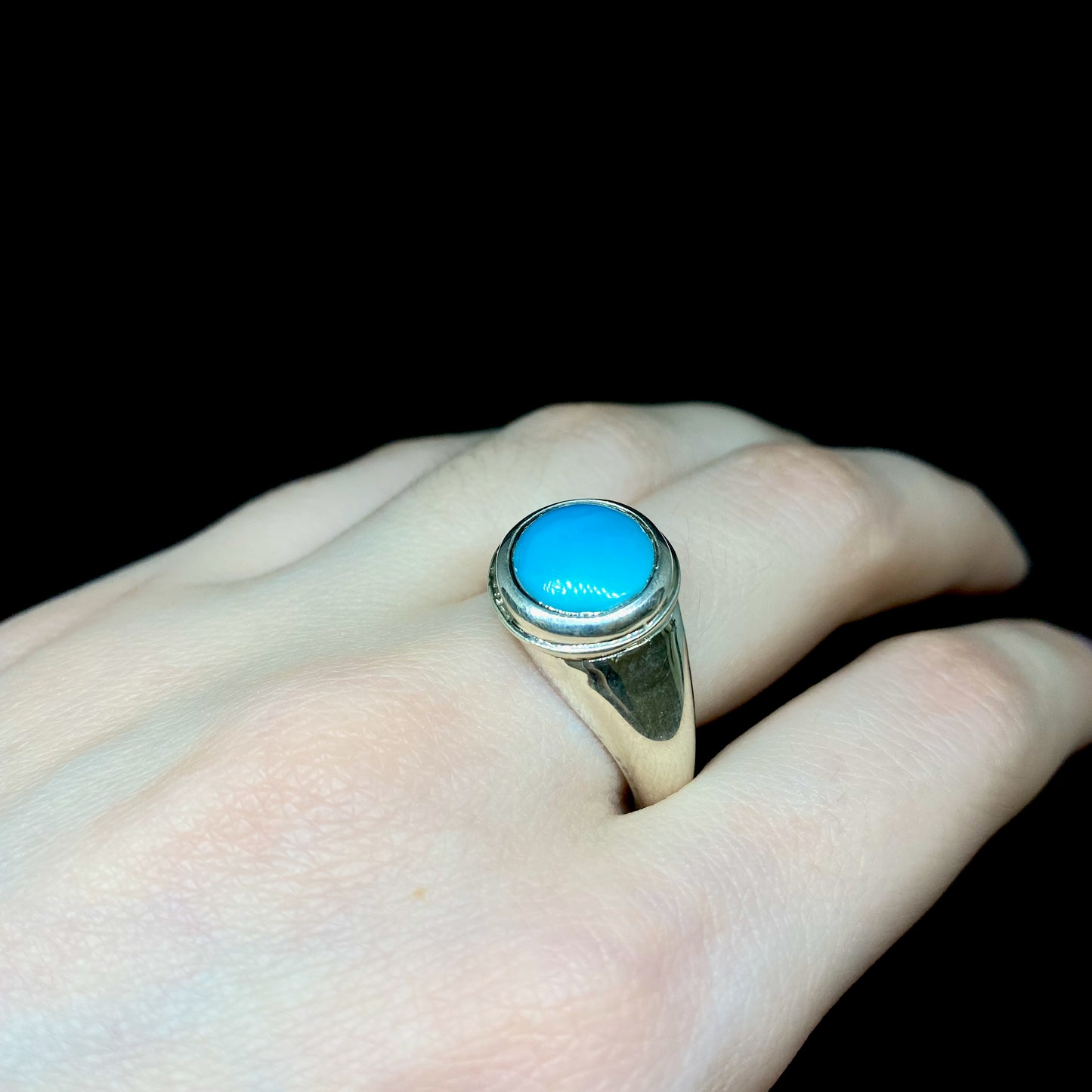 Turquoise Signet Ring