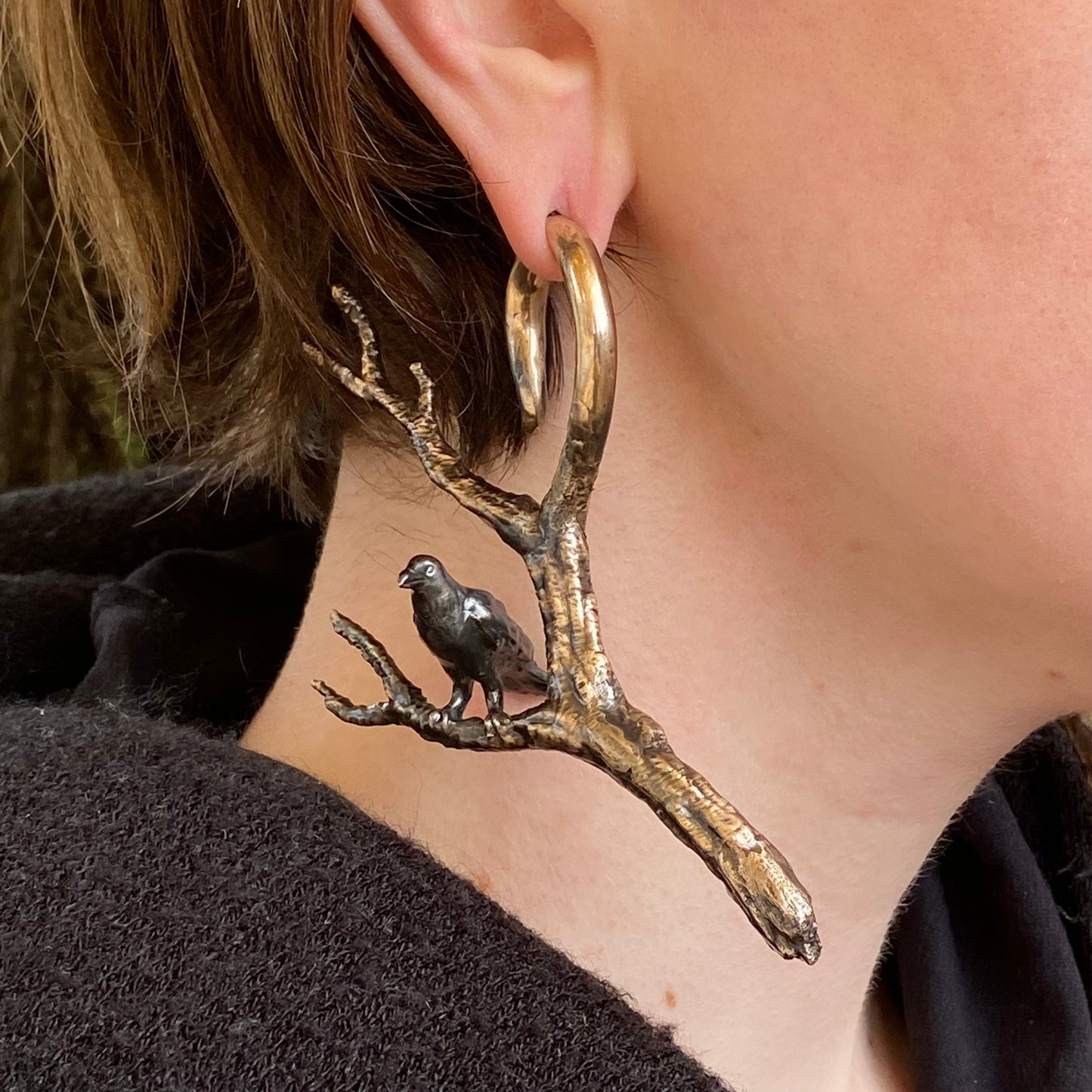 Raven Ear Weight Pair