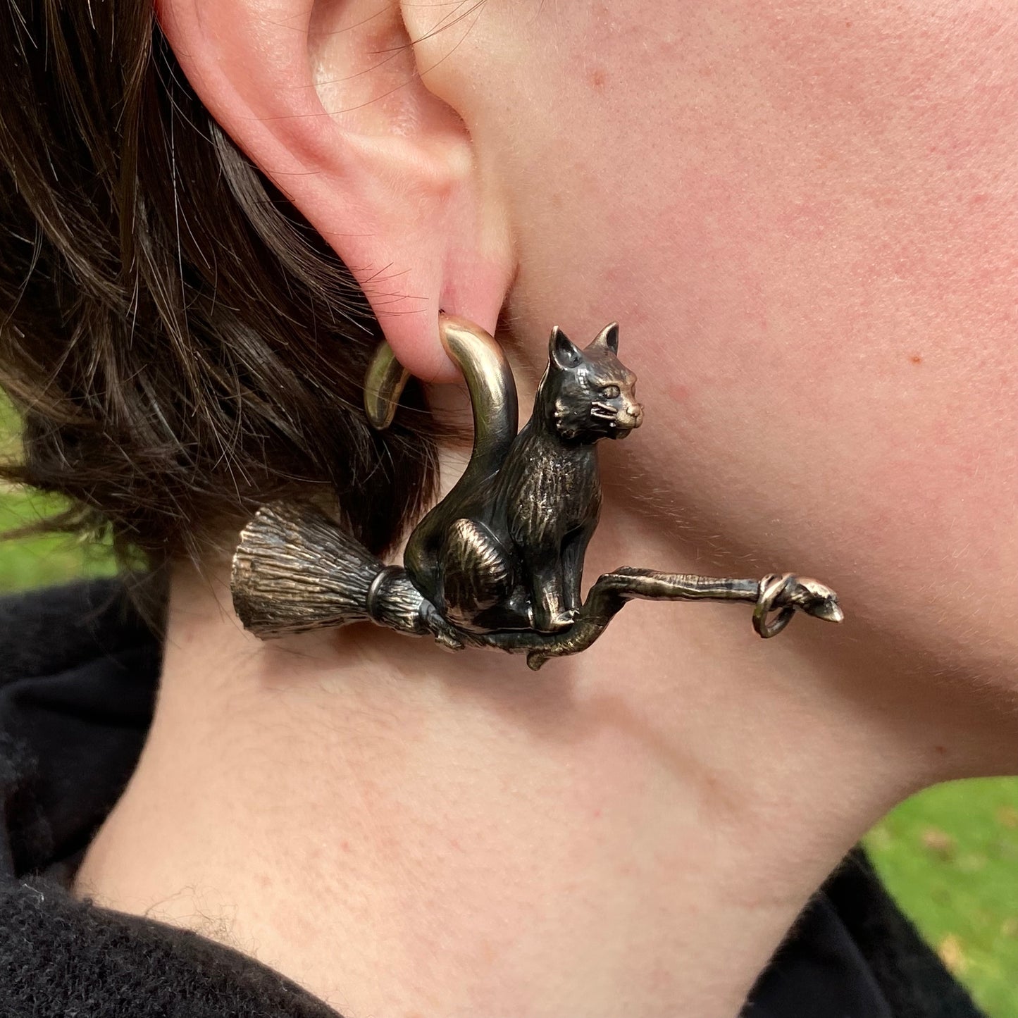 Black Cat Ear Weights