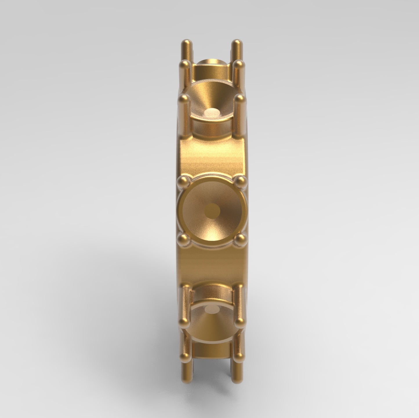 Round Prong Stone Setting Practice Ring