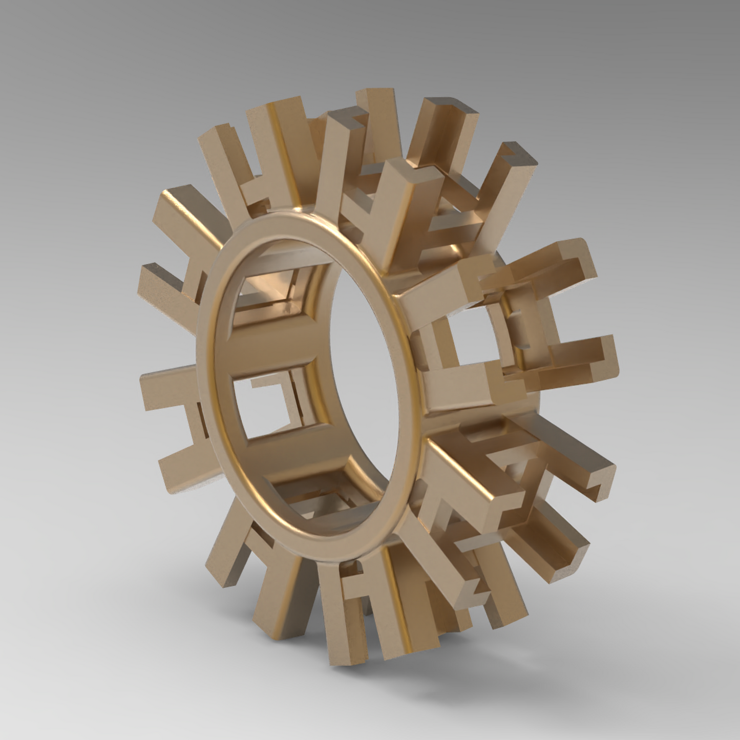 Baguette/Emerald Basket V-Prong Stone Setting Practice Ring