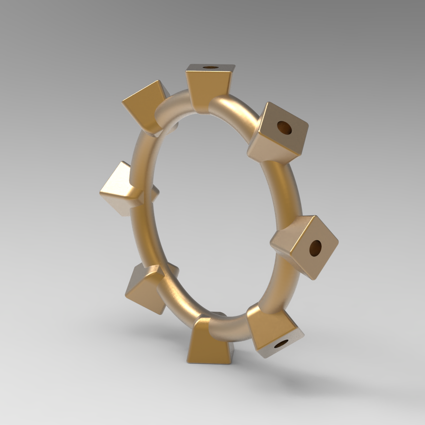 Bead Stone Setting Practice Ring