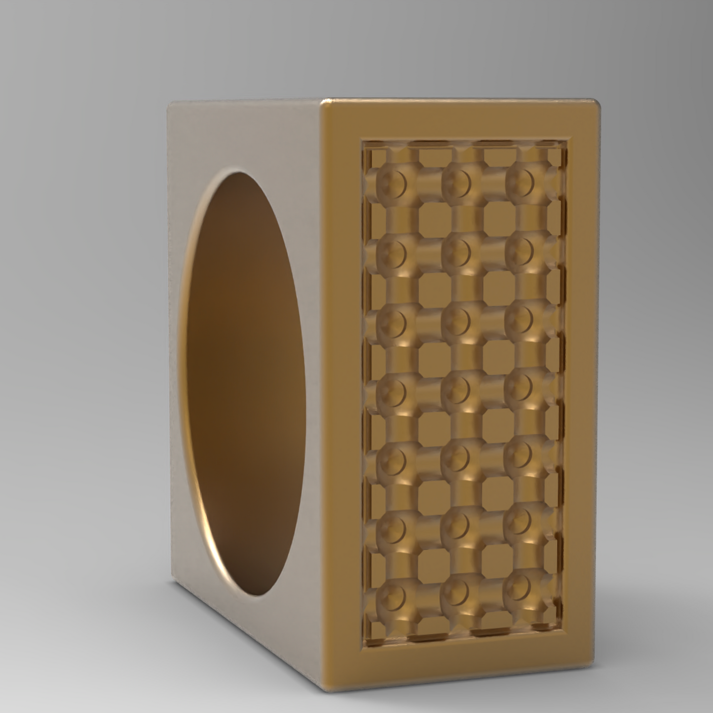 Pavé Stone Setting Practice Ring