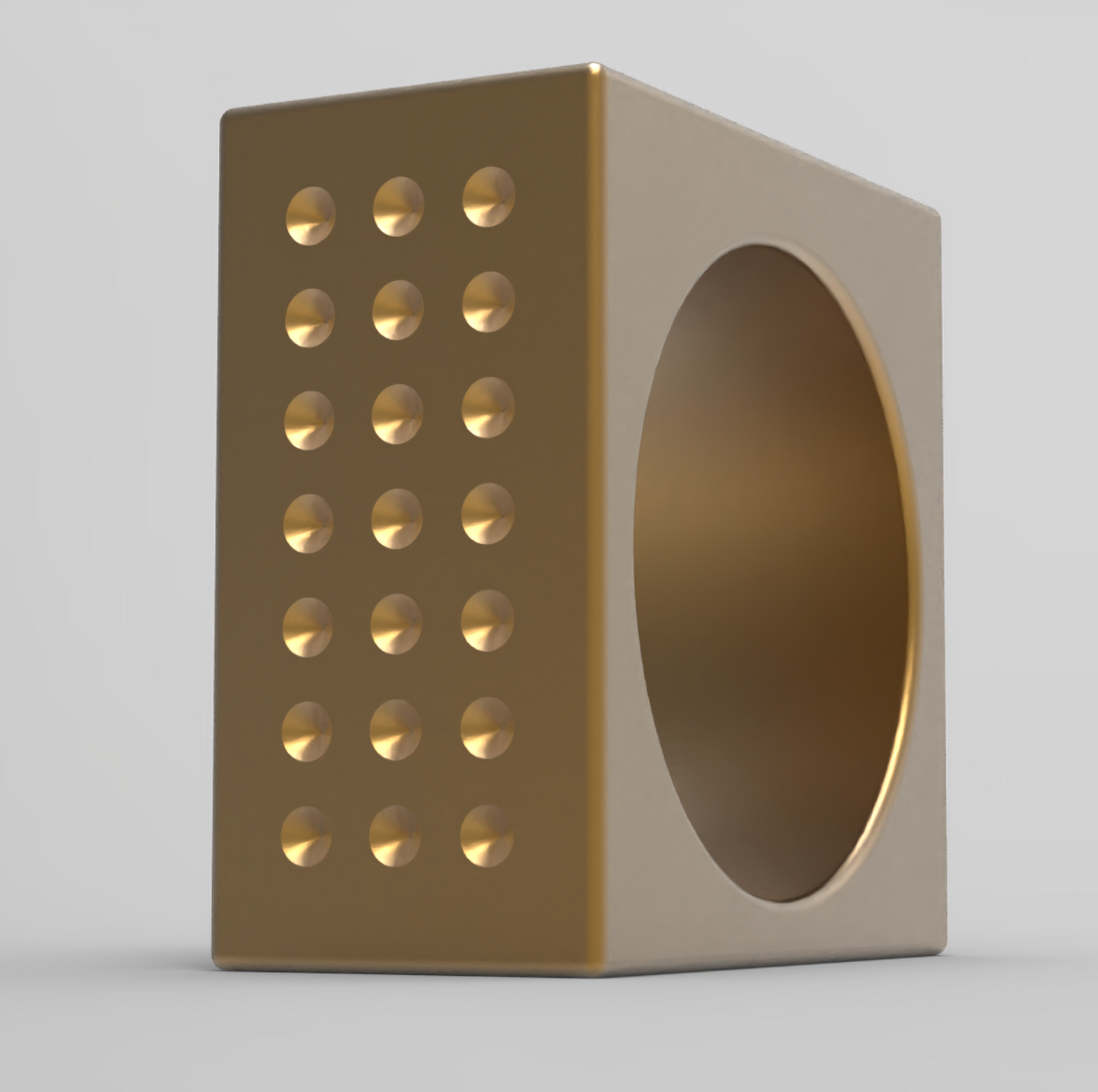 Pavé Stone Setting Practice Ring