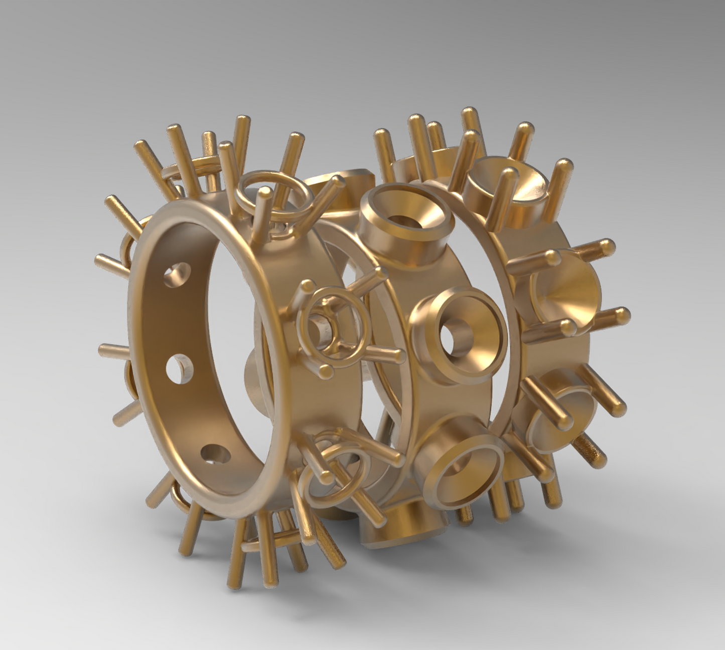 Round Prong Stone Setting Practice Ring