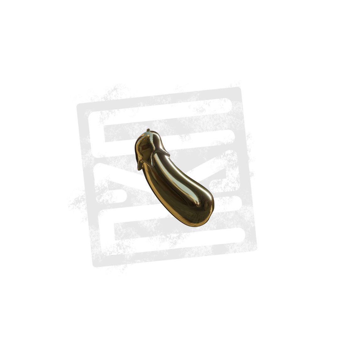 Eggplant Threadless End