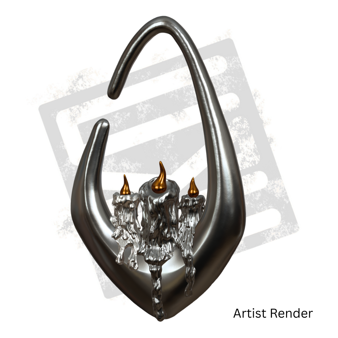 Candle Droplet Ear Hanger