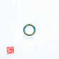 Green Gradient Niobium Seam Ring