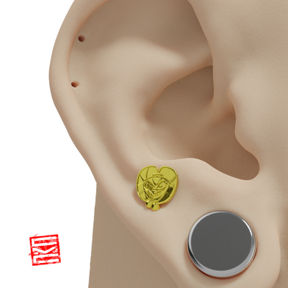 Fizz 14k Gold Threadless End