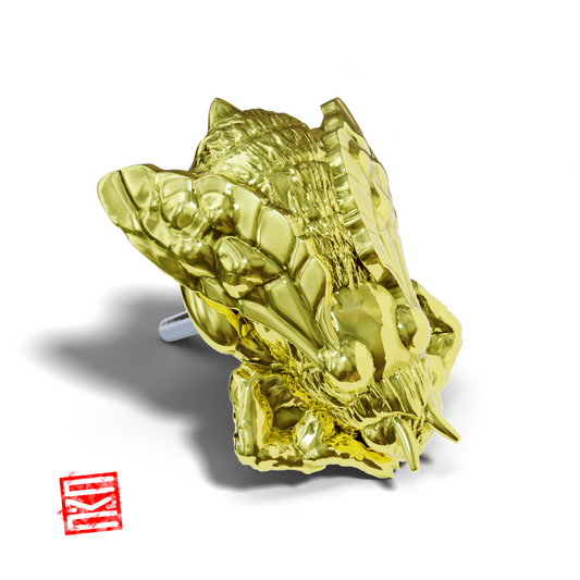 Bee 14k Gold Threadless End