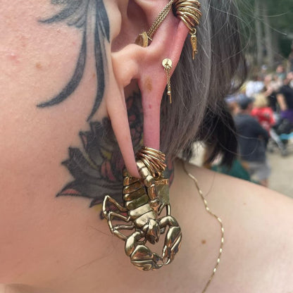 Scorpion Ear Weights Pair